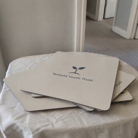Placemats with logo printing